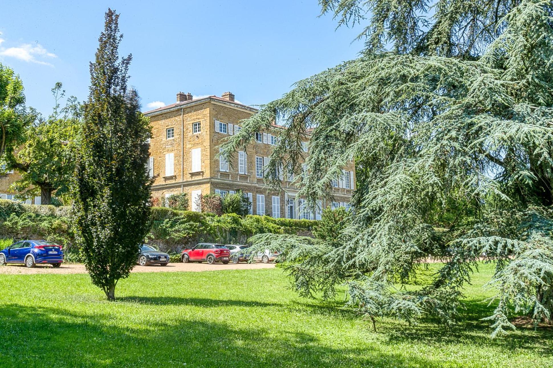 Sejourner Au Chateau De La Roue Grand Appartement Lissieu Kültér fotó